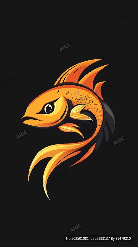 火焰魚招貼