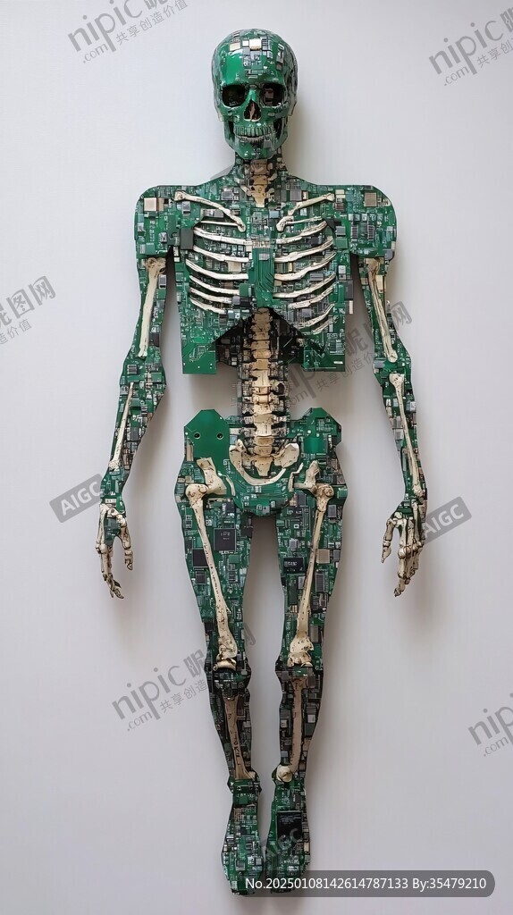 現(xiàn)代人骨架