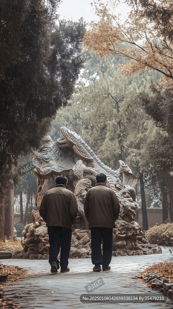晚年背影