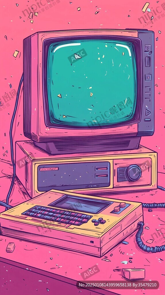 懷舊風(fēng)插畫