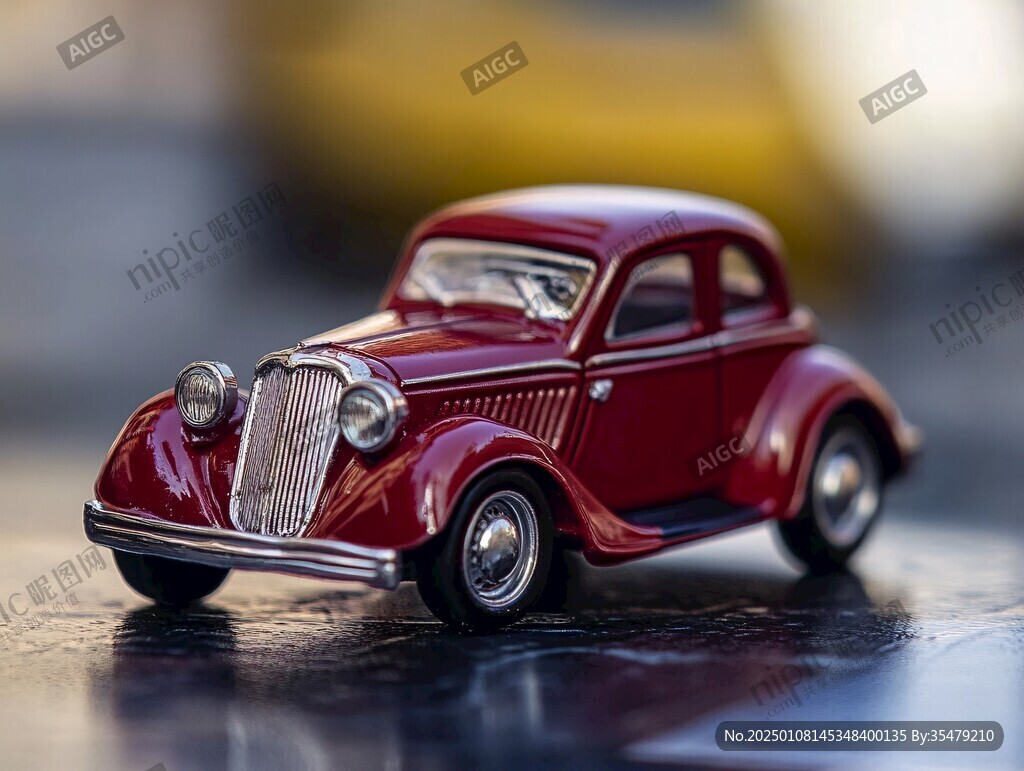 舊車擺件