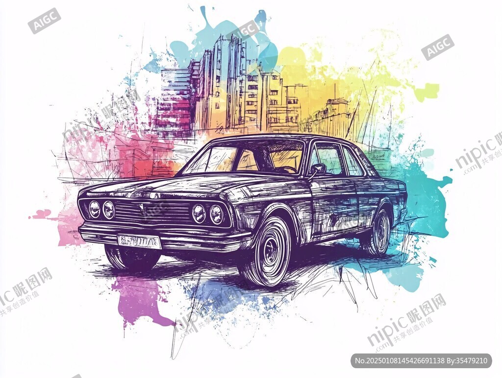 歐美手繪車