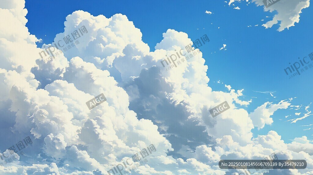 3d云藍(lán)天白云
