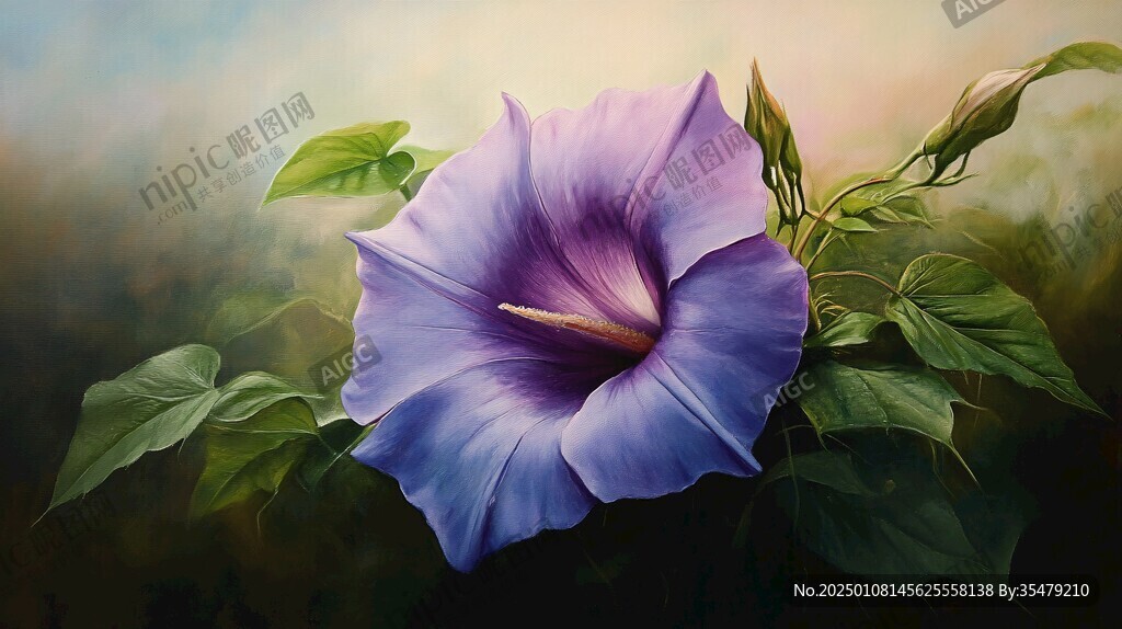 唯美牽牛花