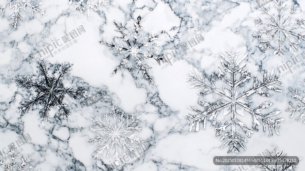 石頭雪花紋