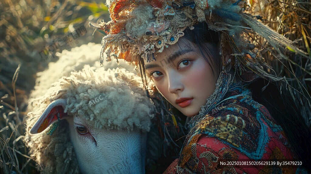 民族風美女