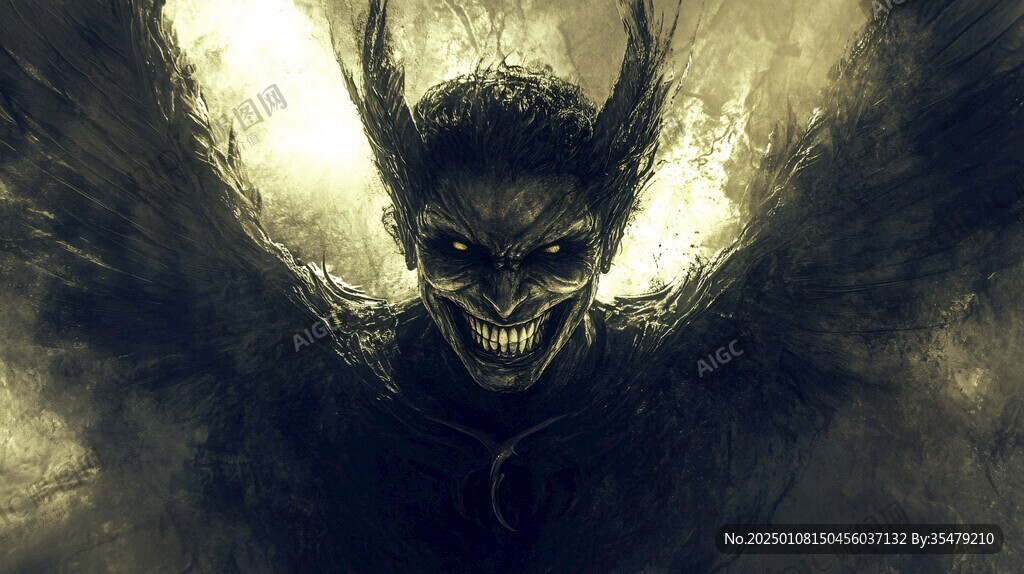 惡魔原創(chuàng)插畫