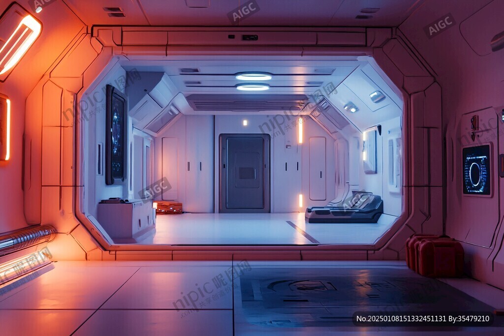 宇宙飛船臥室