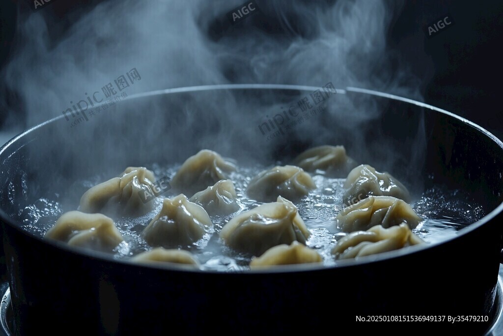 燜水餃