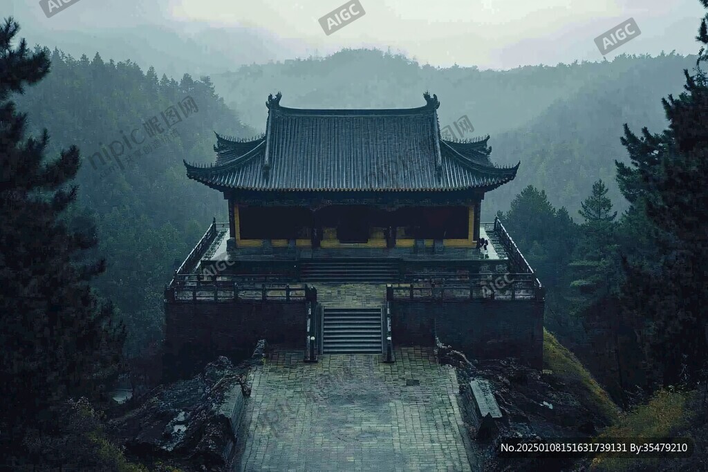 排云殿高清圖