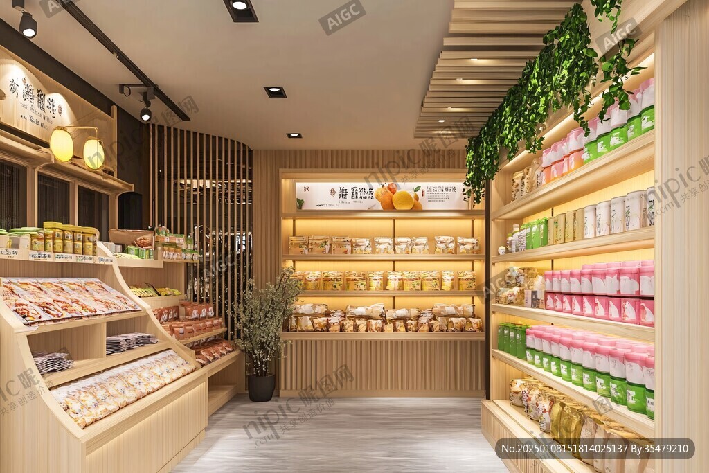 特產(chǎn)店效果圖
