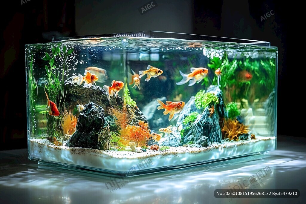 桌面魚缸