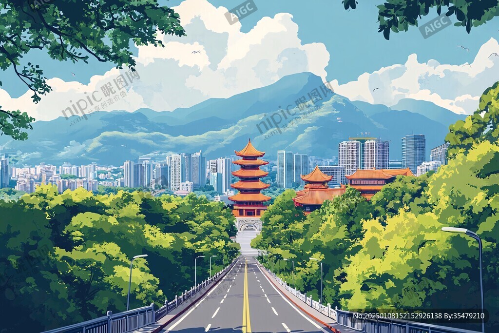 鳳崗插畫