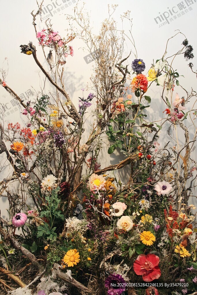 自然藝展花