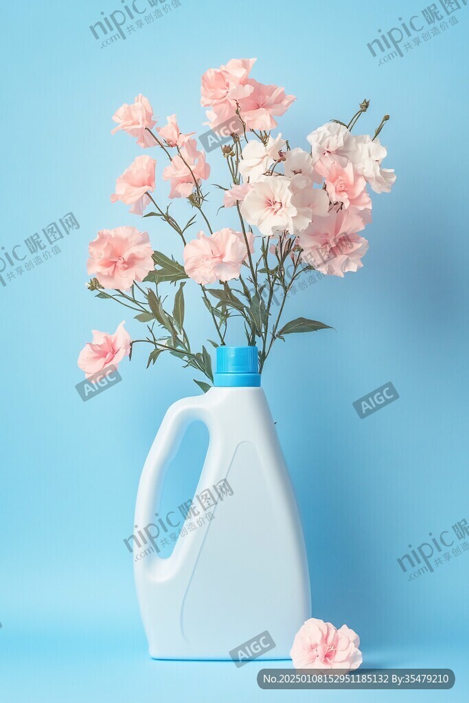 花瓶花束植物花草