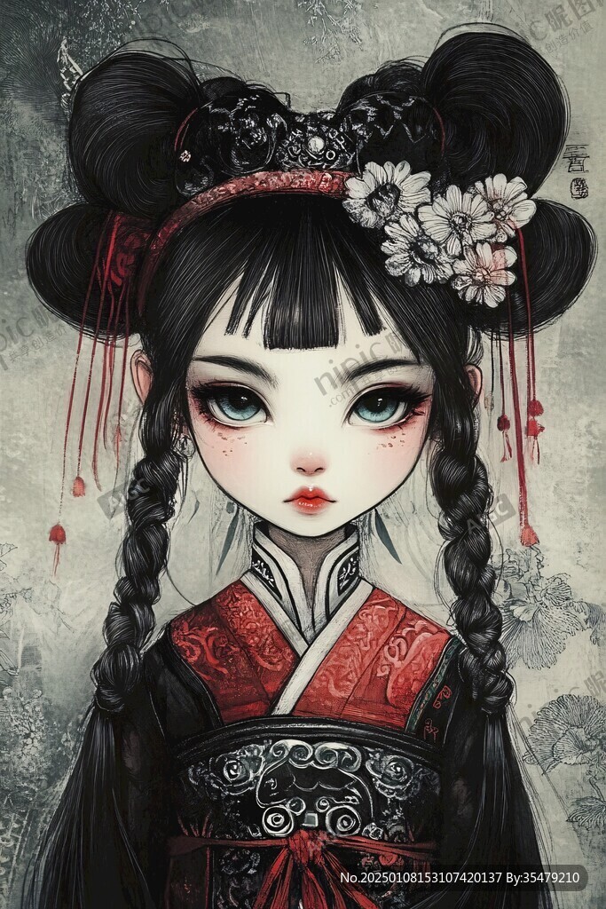 紅孩兒插畫