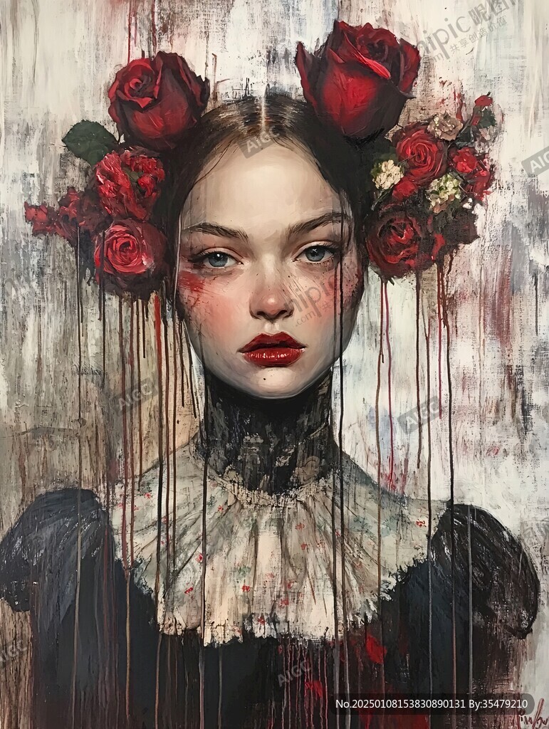 高級(jí)感女插畫