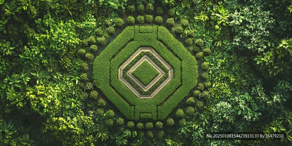 綠植迷宮