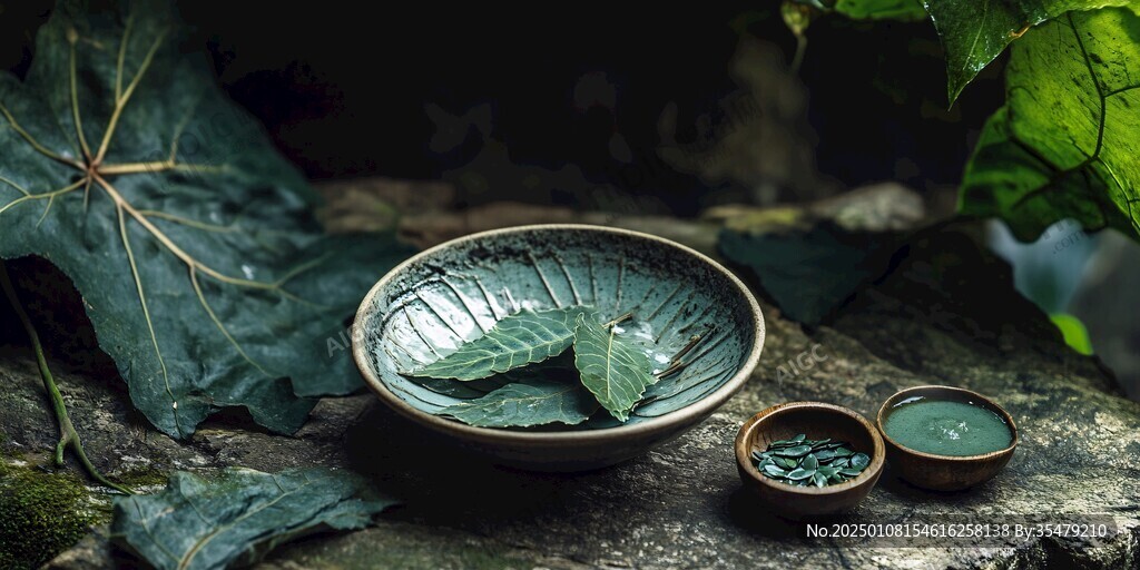 荷葉茶盞