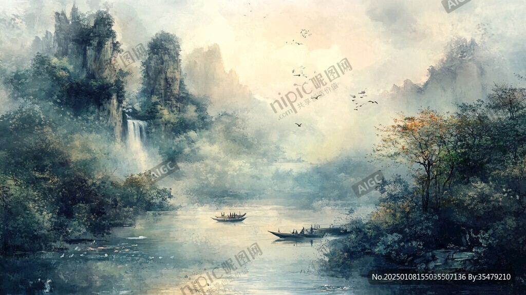 高清古風(fēng)山水