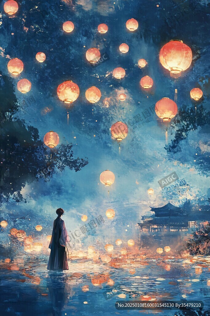 高清古風插畫