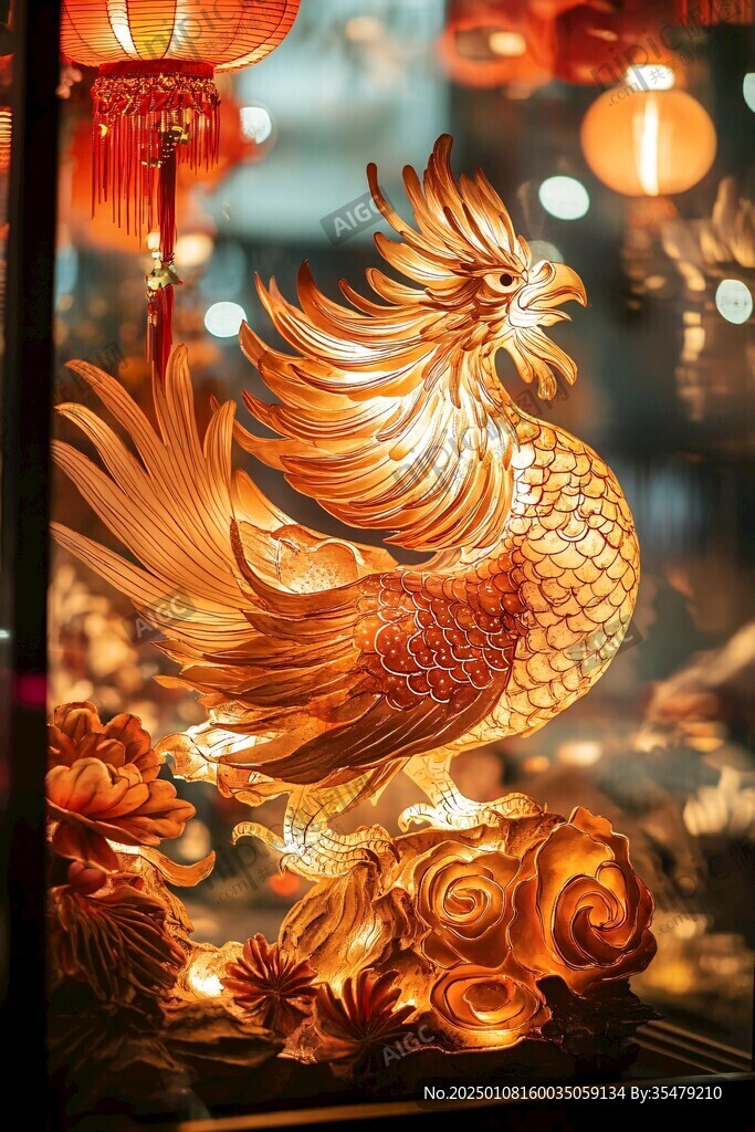 雞年櫥窗