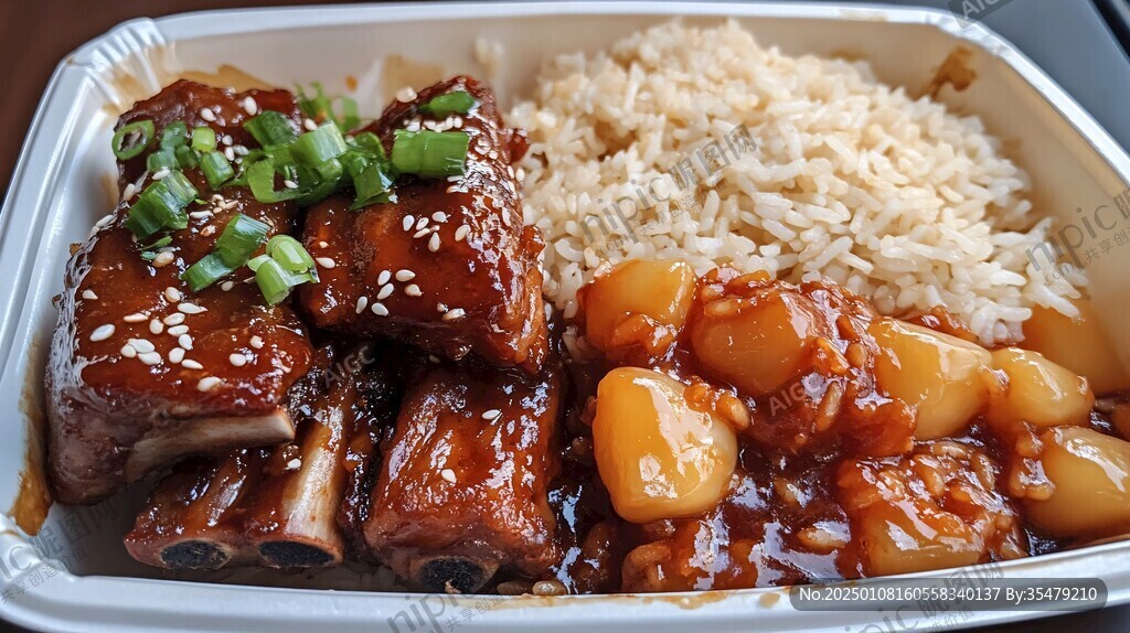 飯盒燒排骨