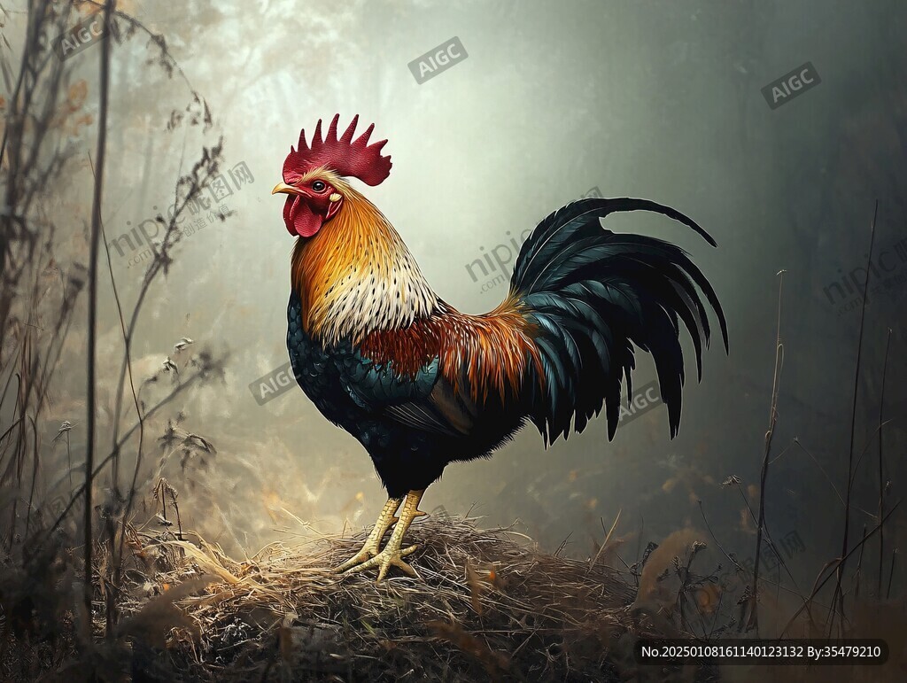 雄雞高清圖