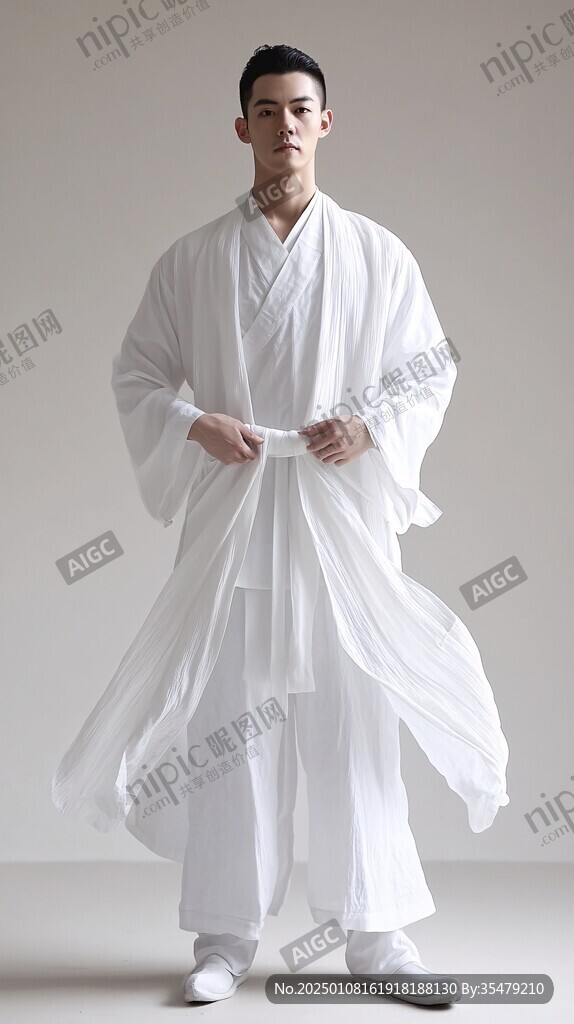 太極衣服太極白色衣服