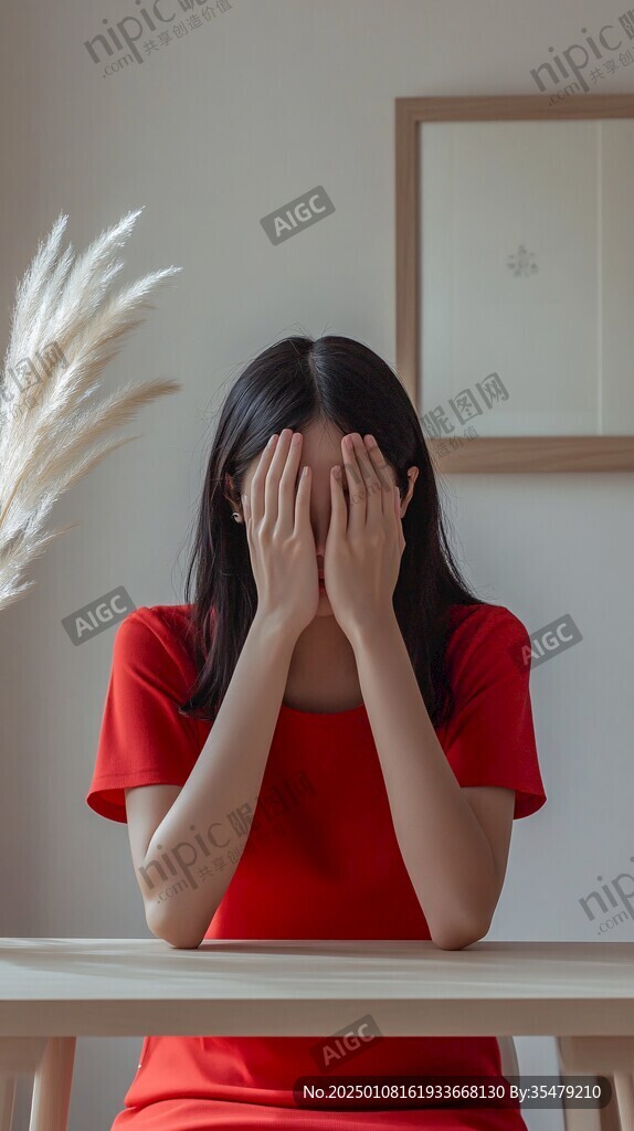 雙手遮眼睛