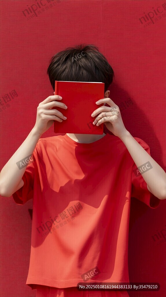 手繪紅包男孩