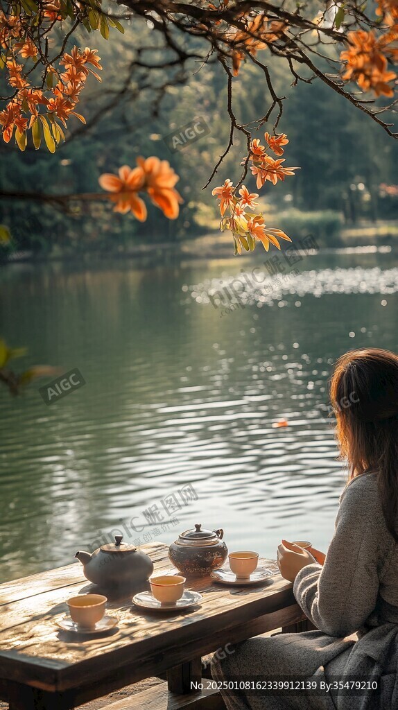 湖畔茶座