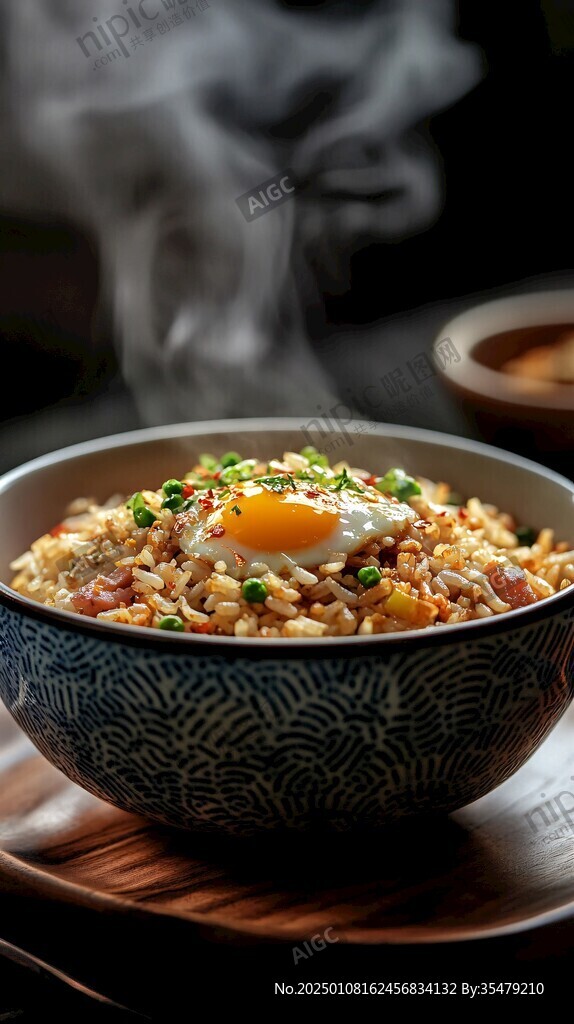 雞蛋炒飯秘制炒飯美食