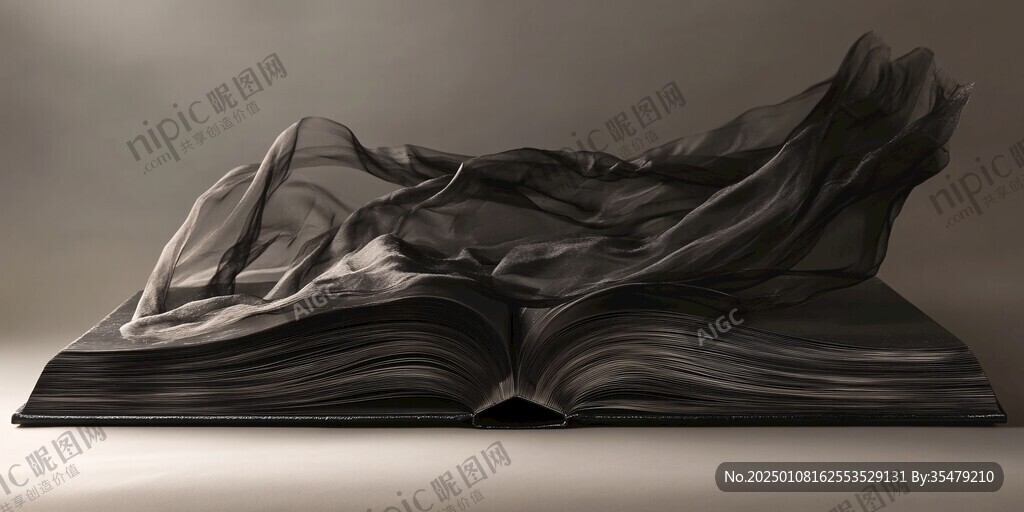 打開的書雕塑