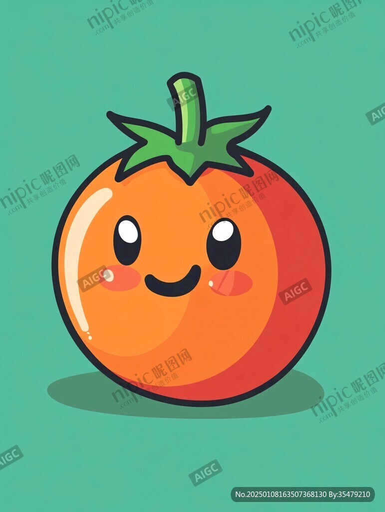 原創(chuàng)卡通西紅柿