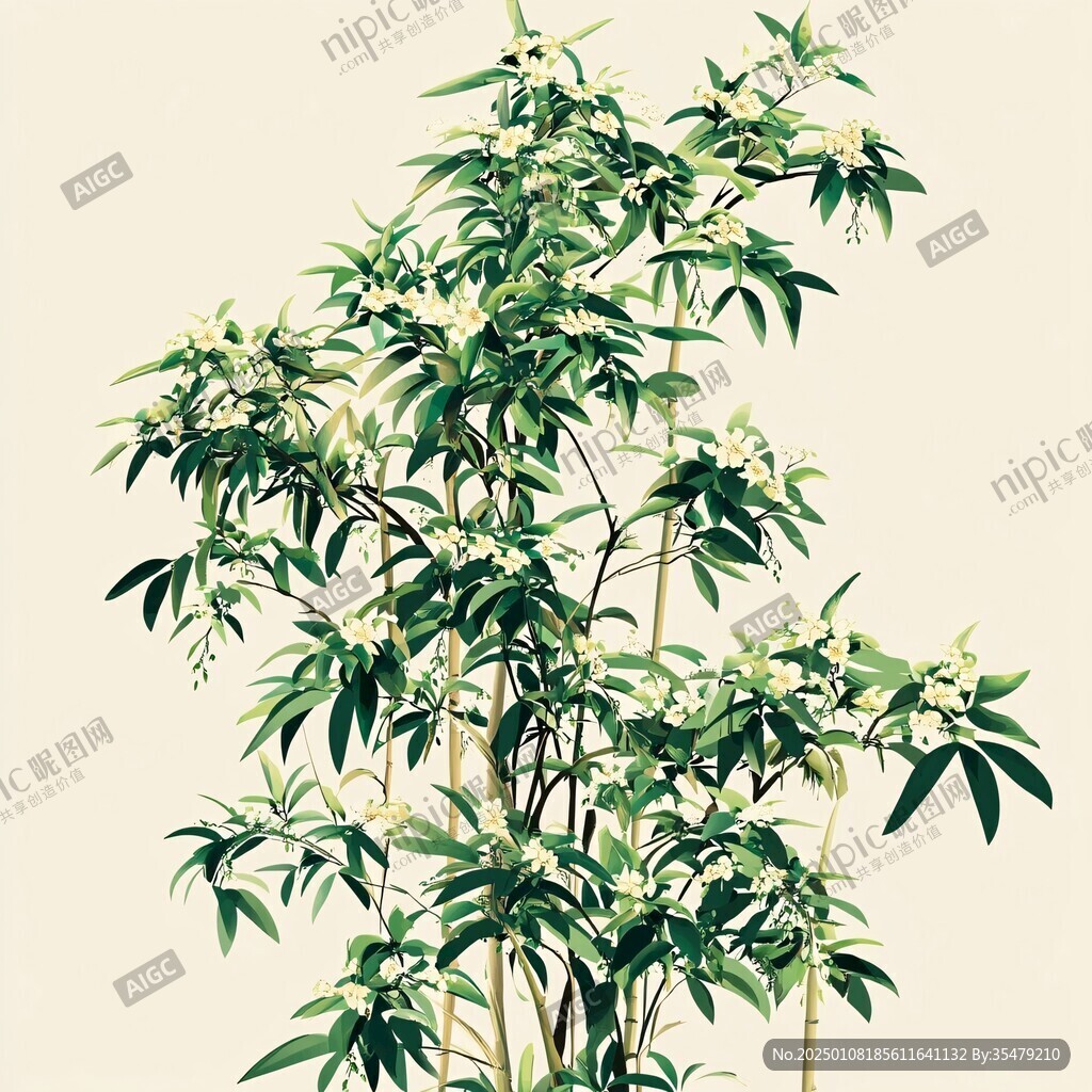 簕竹族簕竹屬灌木