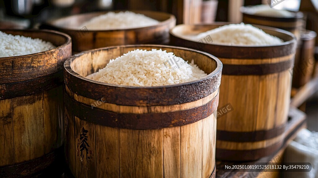 蒸飯木桶