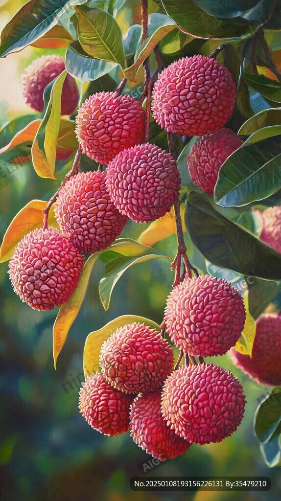 果實田邊荔枝