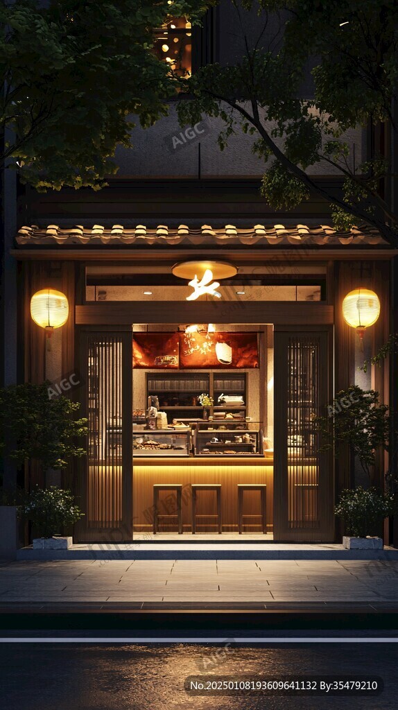 日式餐廳門頭