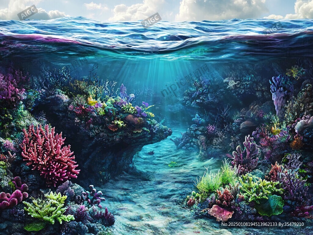 立體畫海底立體畫