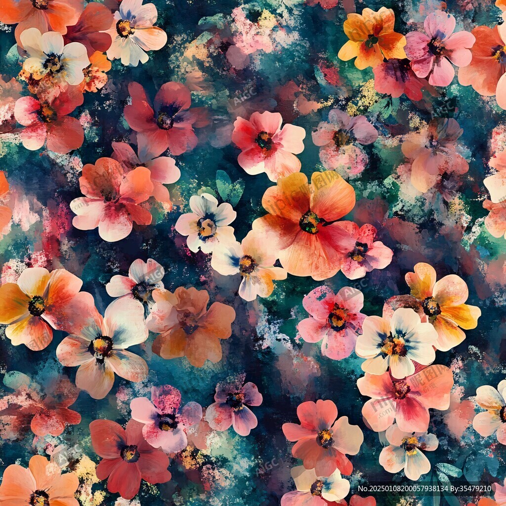 花朵軟膜背景
