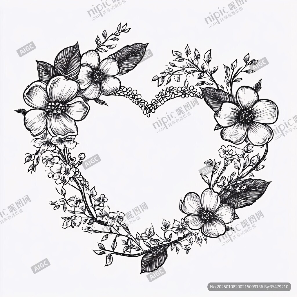 花心插畫設計