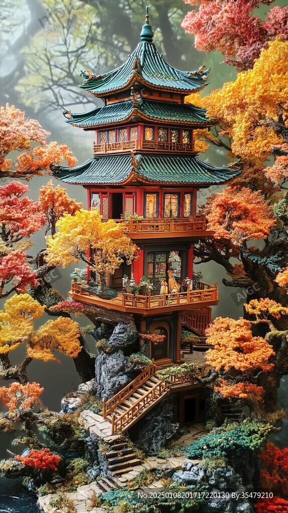 微縮飛云樓