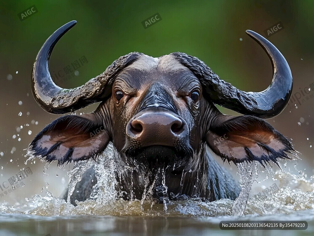 動物世界水牛
