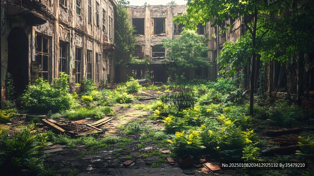 荒廢場景
