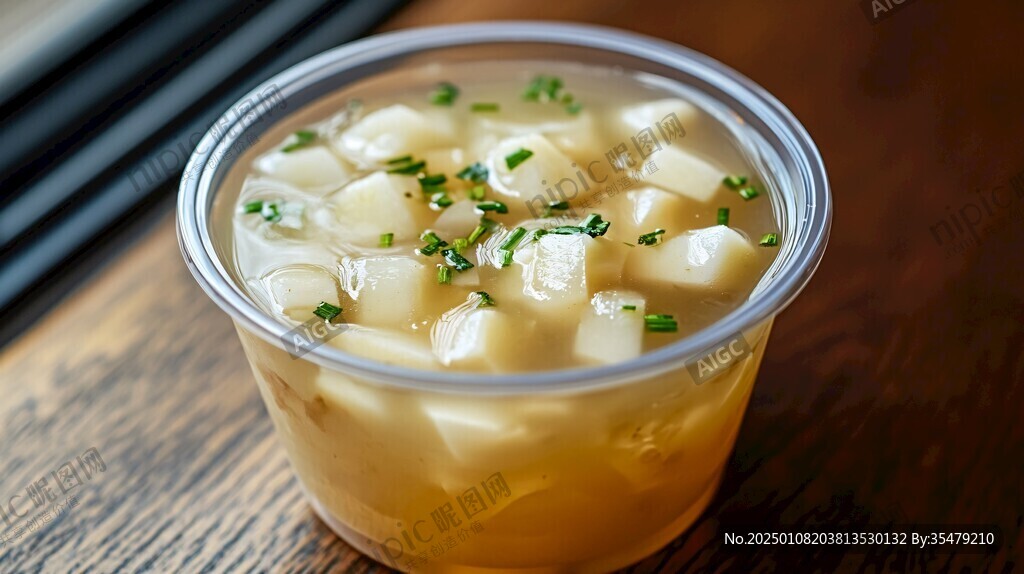 蔥油豆花