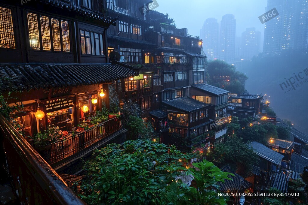 洪崖洞民俗風(fēng)貌區(qū)
