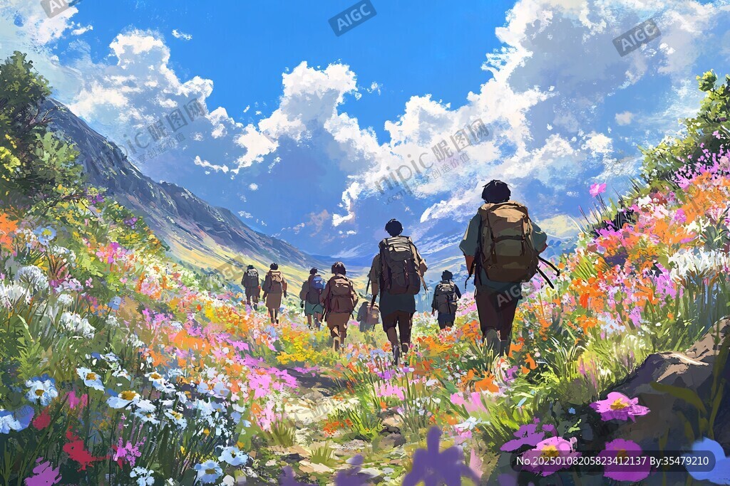 新海誠(chéng)風(fēng)格插畫