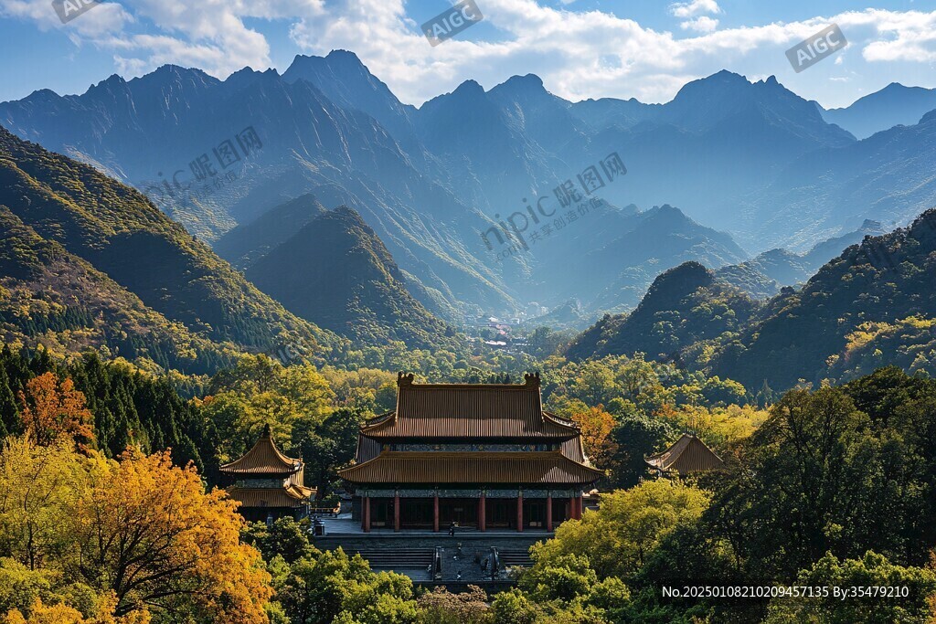 山林深山禪寺
