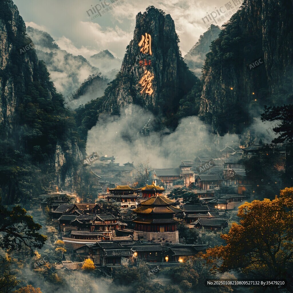 云霧金殿